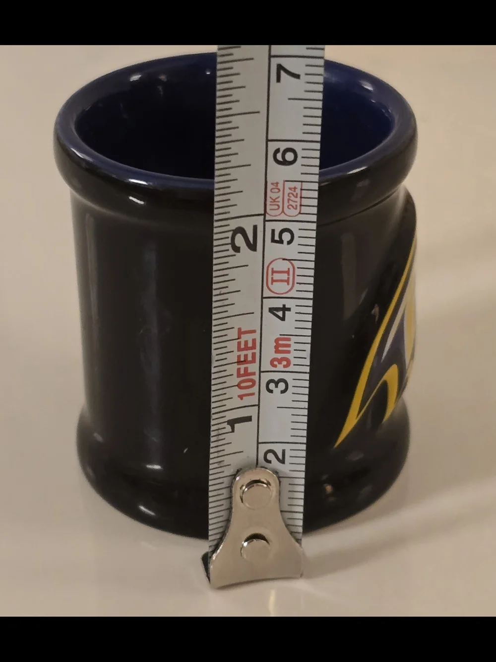 Baltimore Ravens Ceramic Mini Mug Shot Glass 2 oz Sculpted 3D Relief Logo NFL